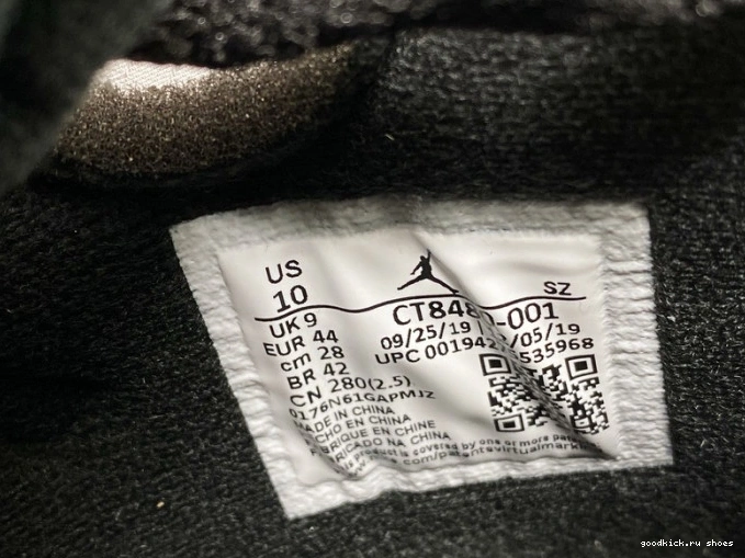 Rep Black CT8480-001 x Off-White 5 Jordan Air 0813